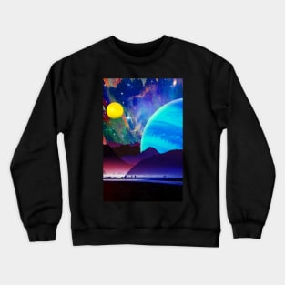 A Sunday Afternoon On The Island Of A Distant Planet Crewneck Sweatshirt